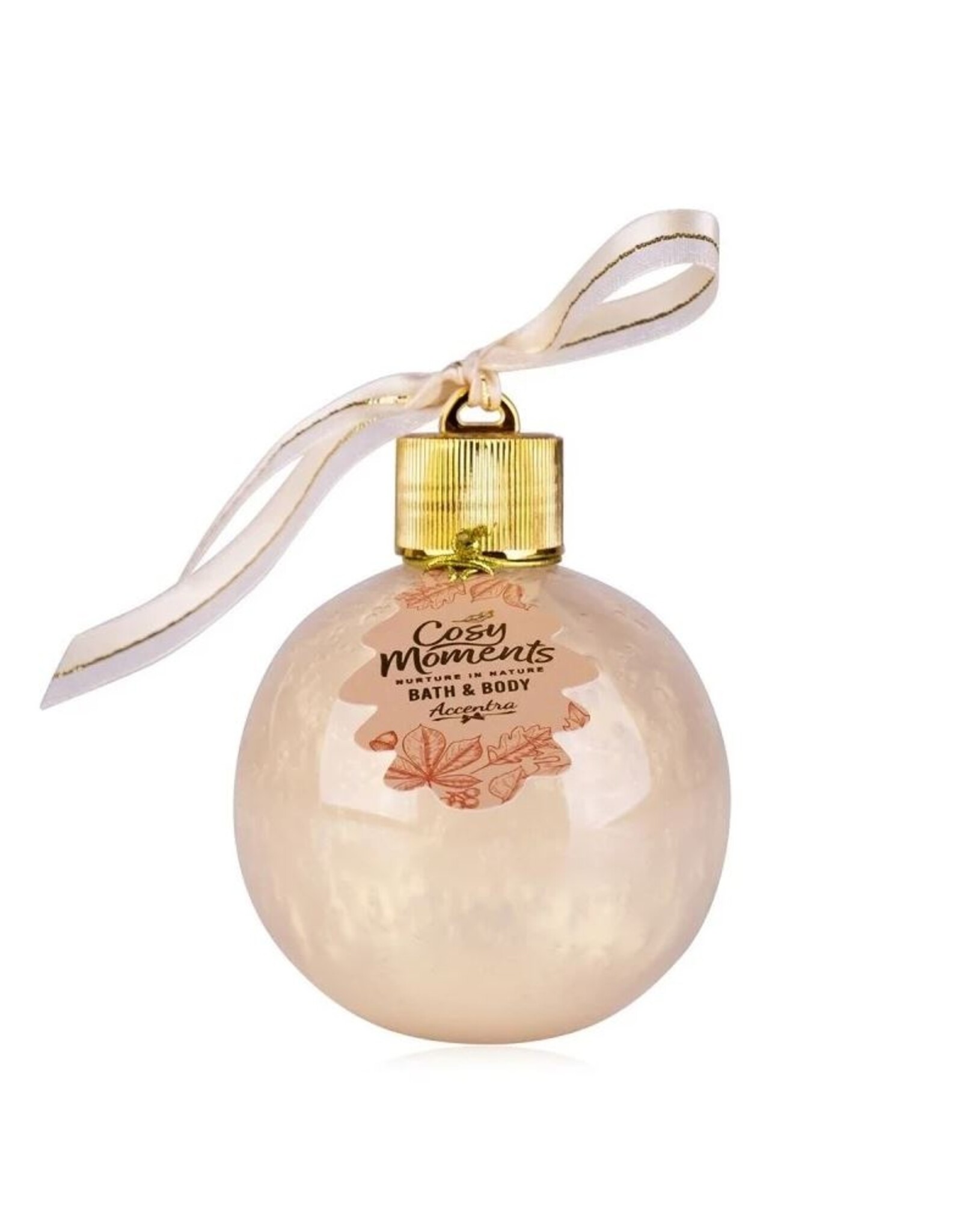 Kerstbal (ivoor) bad- en douchegel 240ml - Body & Soap