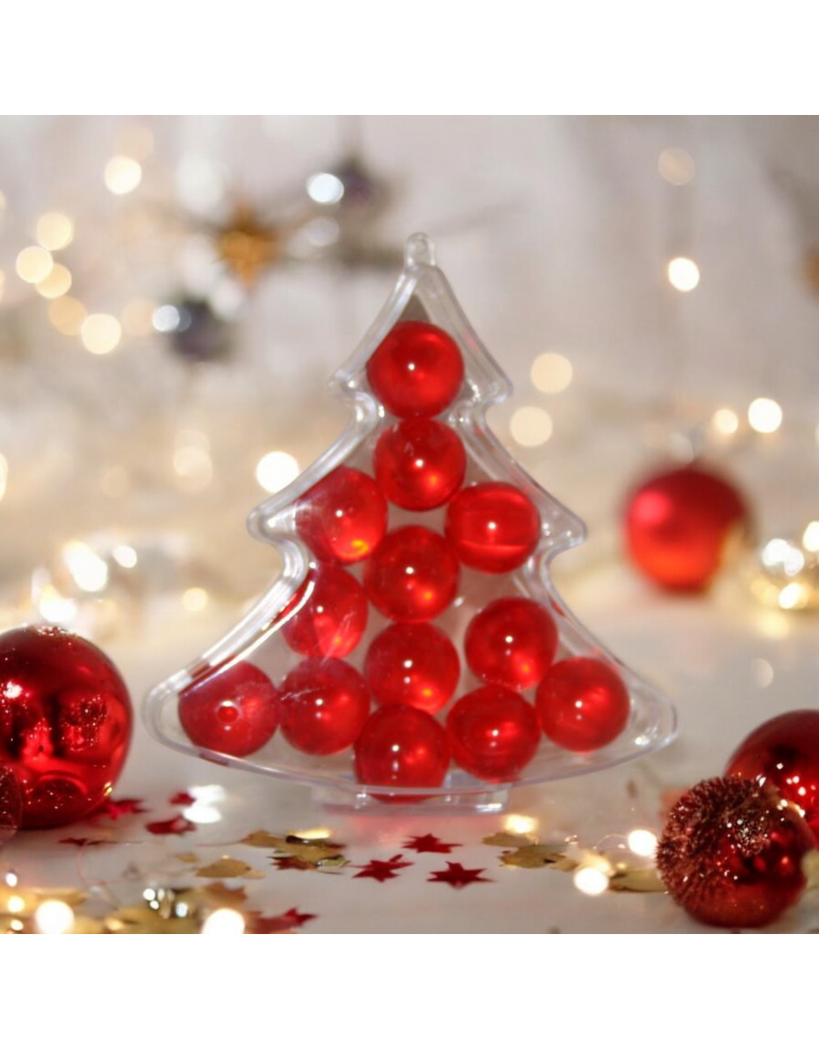 PVC kerstboom met badparels - Body & Soap
