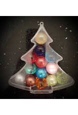 PVC kerstboom met badparels - Body & Soap