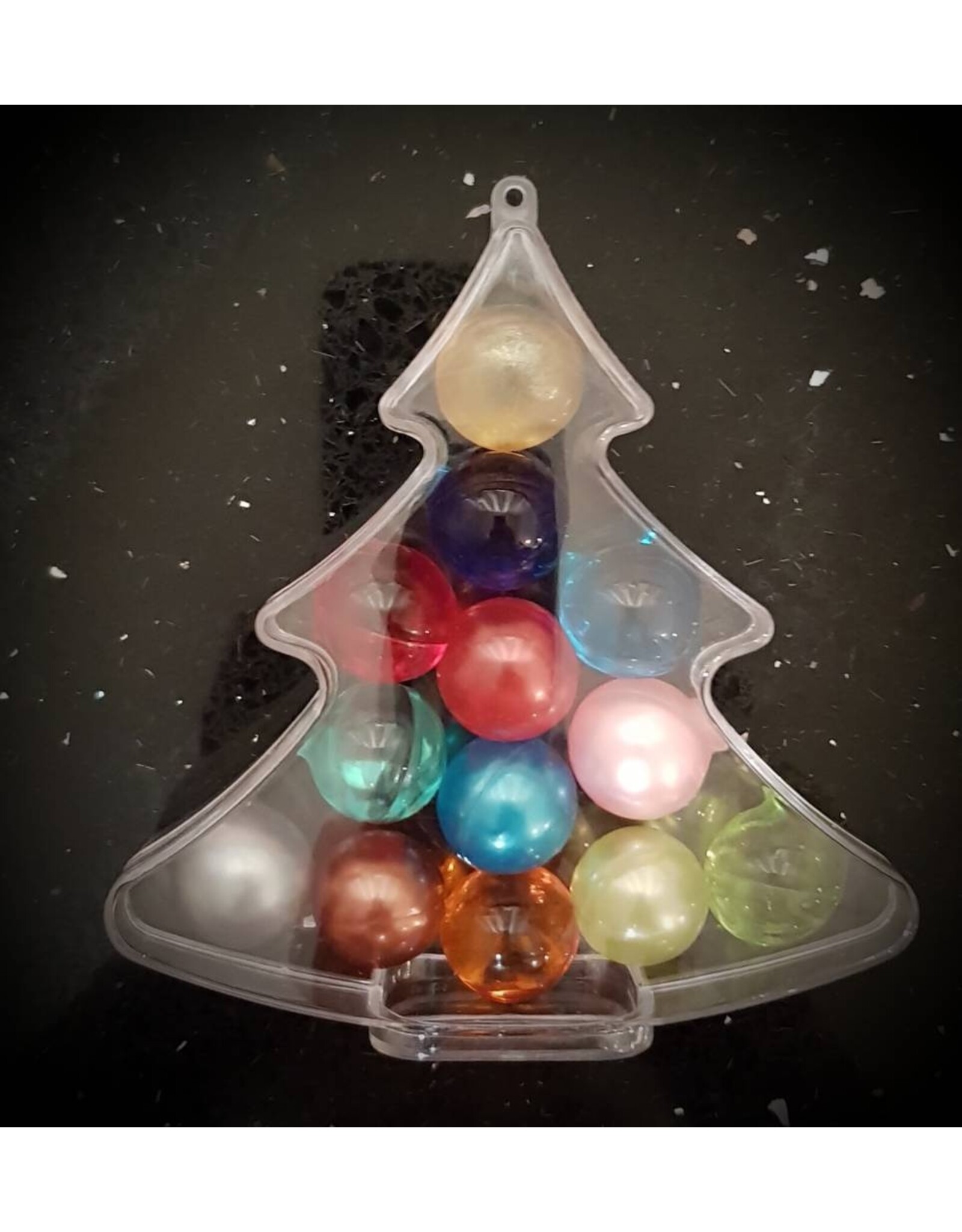 PVC kerstboom met badparels - Body & Soap