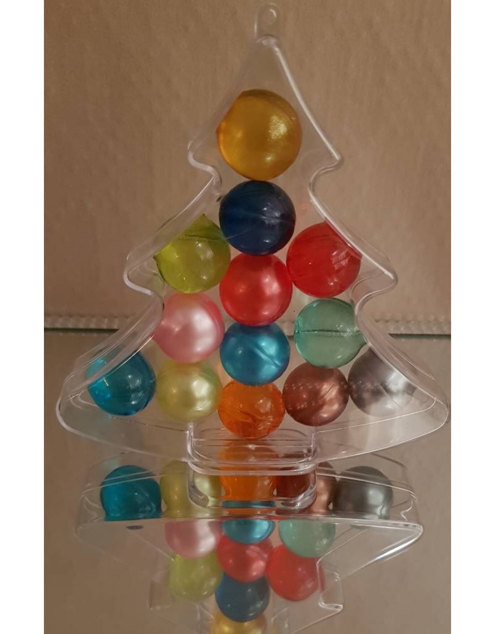 PVC kerstboom met badparels - Body & Soap