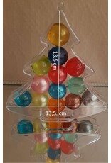 PVC kerstboom met badparels - Body & Soap
