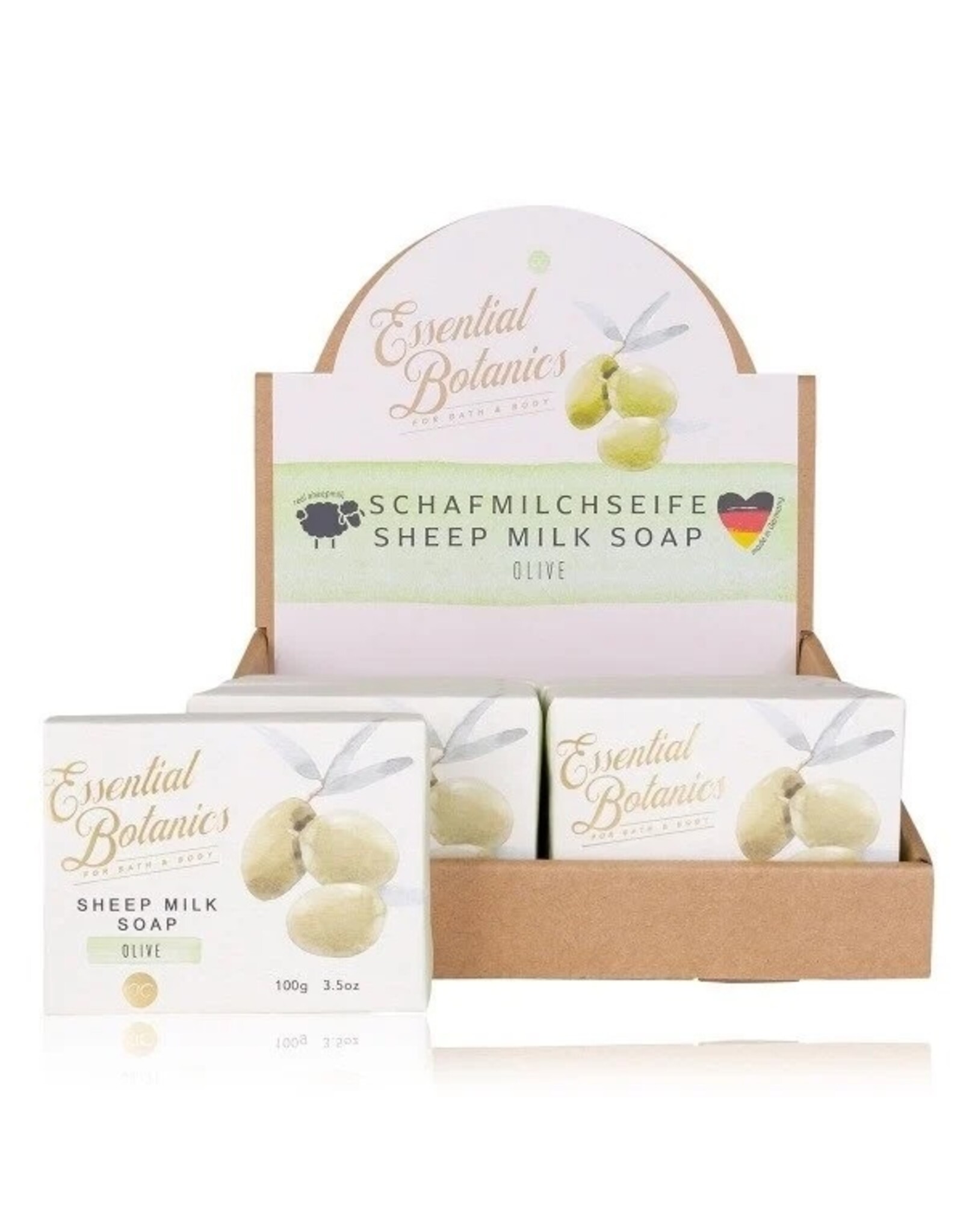 Essentials Botanics zeep olijf - voedzame zeep voor dagelijks gebruik