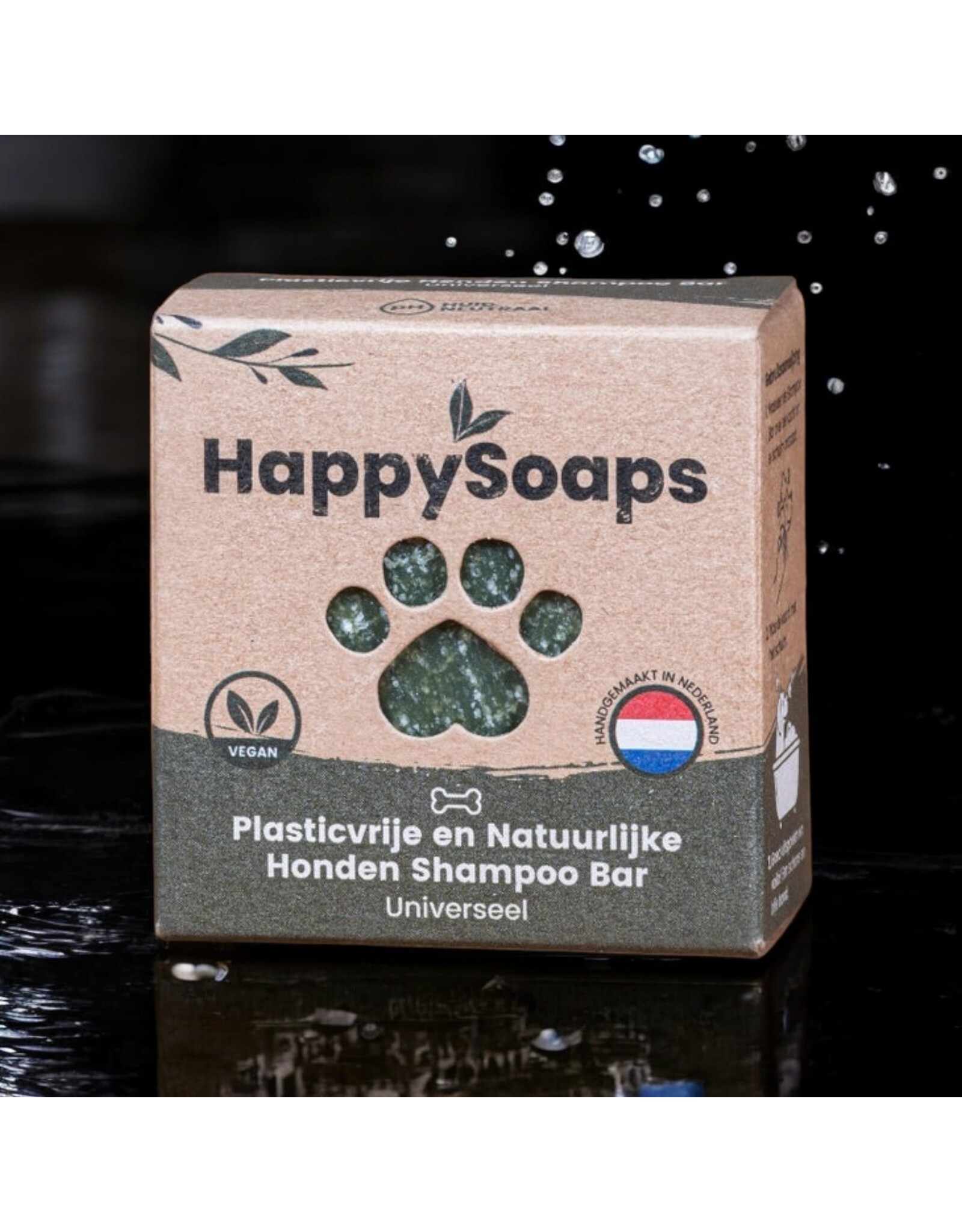 Happy Soaps Honden Shampoo Bar Universeel - Geschikt voor alle vachtsoorten