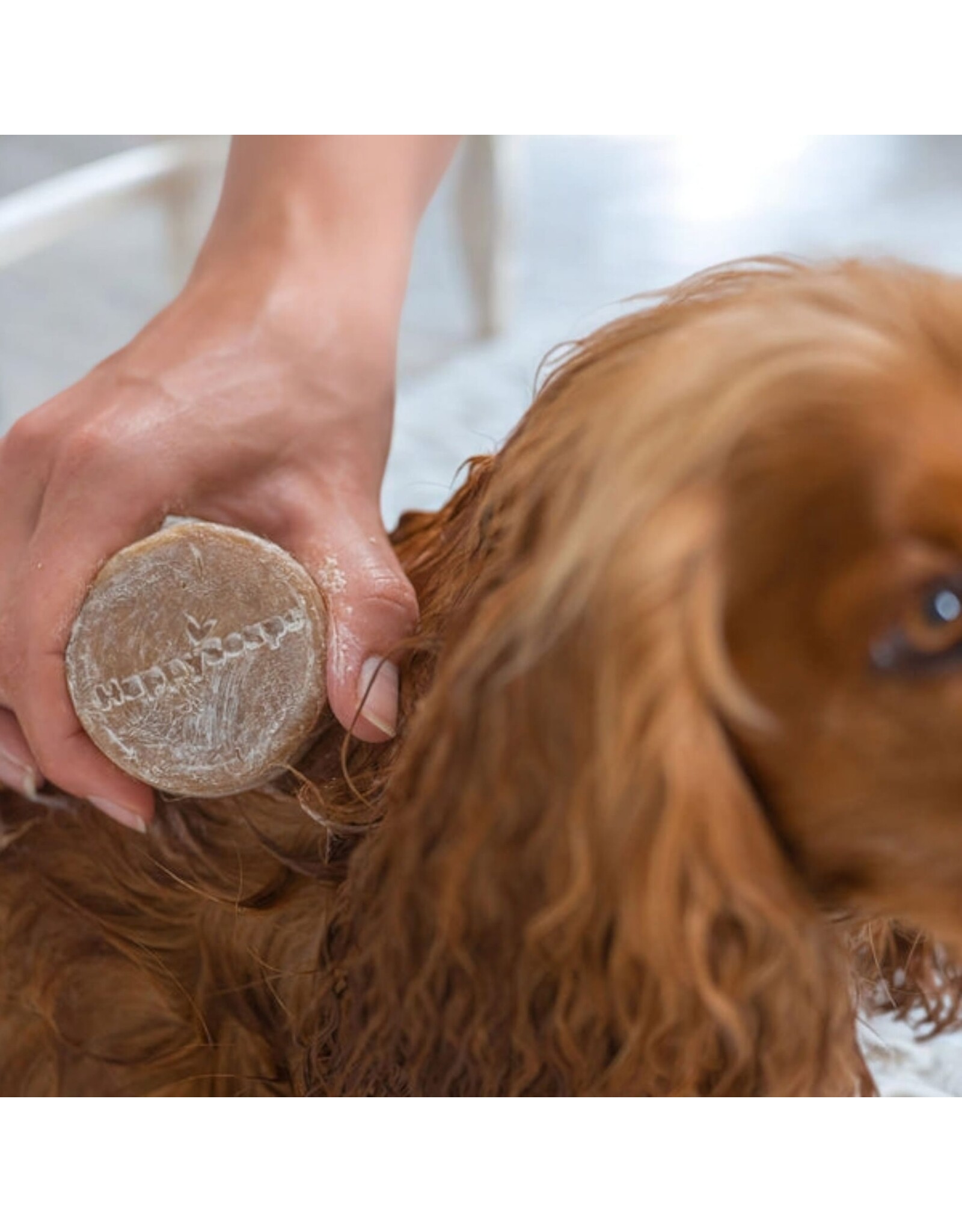 Happy Soaps Honden Shampoo Bar Lange Vacht - Verzorging voor jouw harige vriend