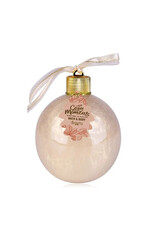 Kerstbal (ivoor) bad- en douchegel 240ml - Body & Soap