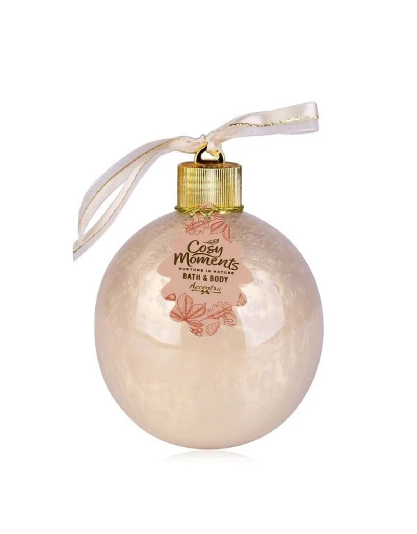 Kerstbal (ivoor) bad- en douchegel 240ml - Body & Soap