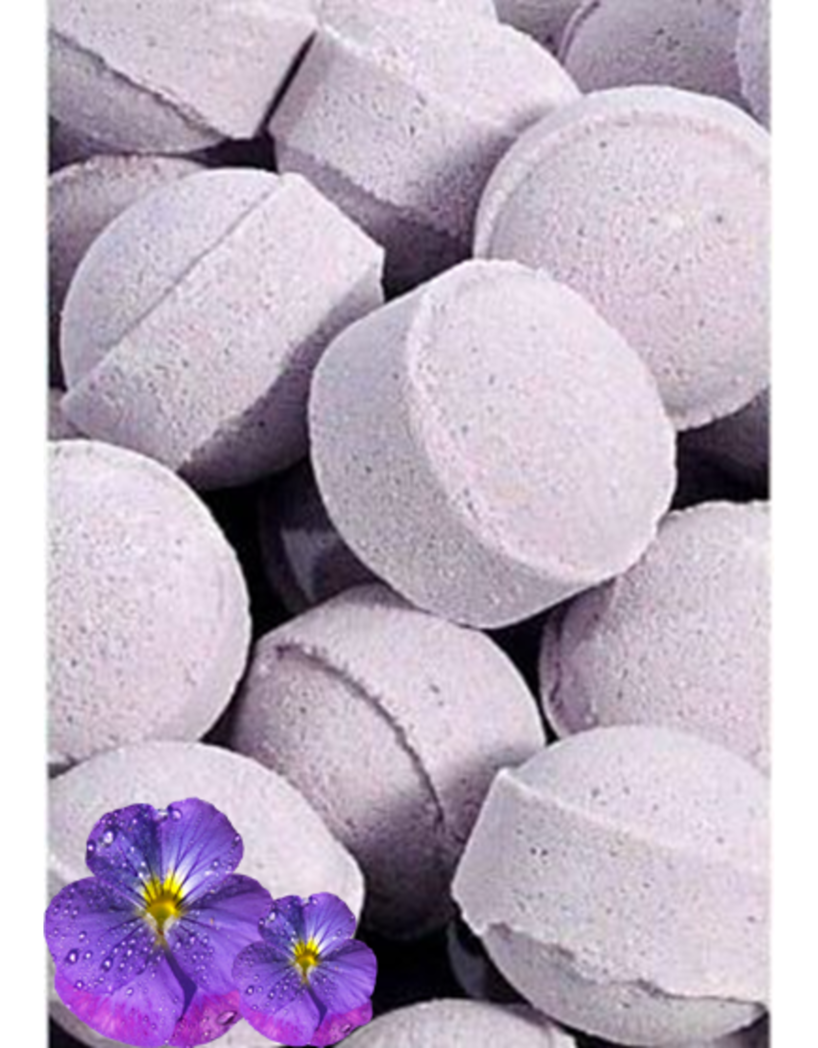 Mini badbruisers (paars/lila) 10 stuks naar keuze - Body & Soap