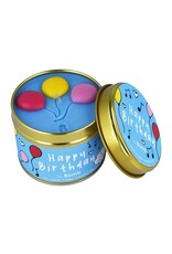 Bomb Cosmetics Happy Birthday Tinned Candle  - jij mag weer een kaarsje uitblazen
