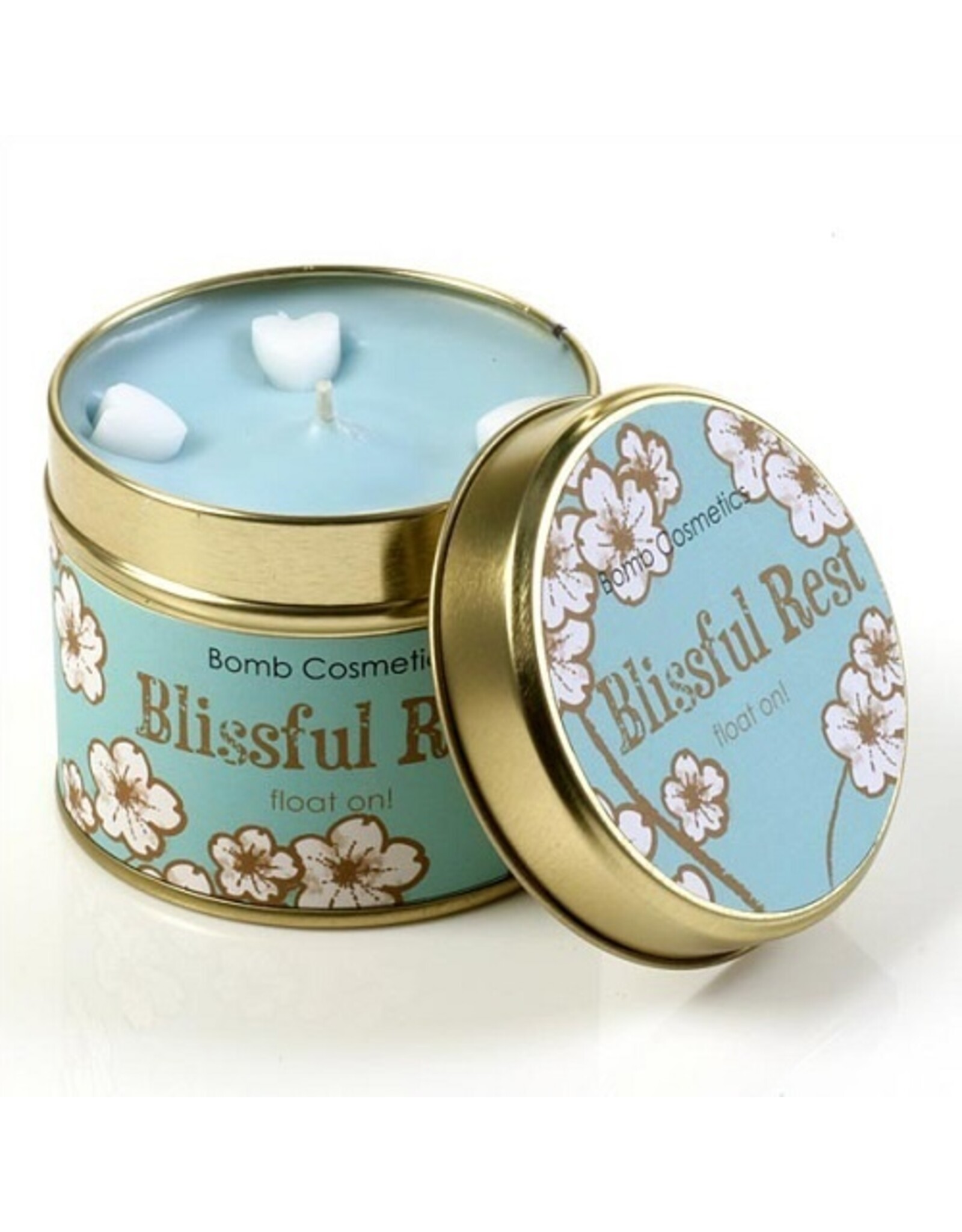 Bomb Cosmetics Blissful Rest Tinned Candle  - Float on!