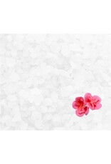 Body & Soap Badzout "géranium" Grof (Wit) - Body & Soap