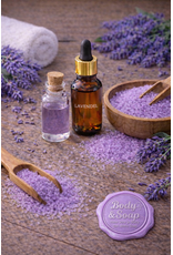 Body & Soap Badzout "lavendel" Grof (Lila) - Body & Soap