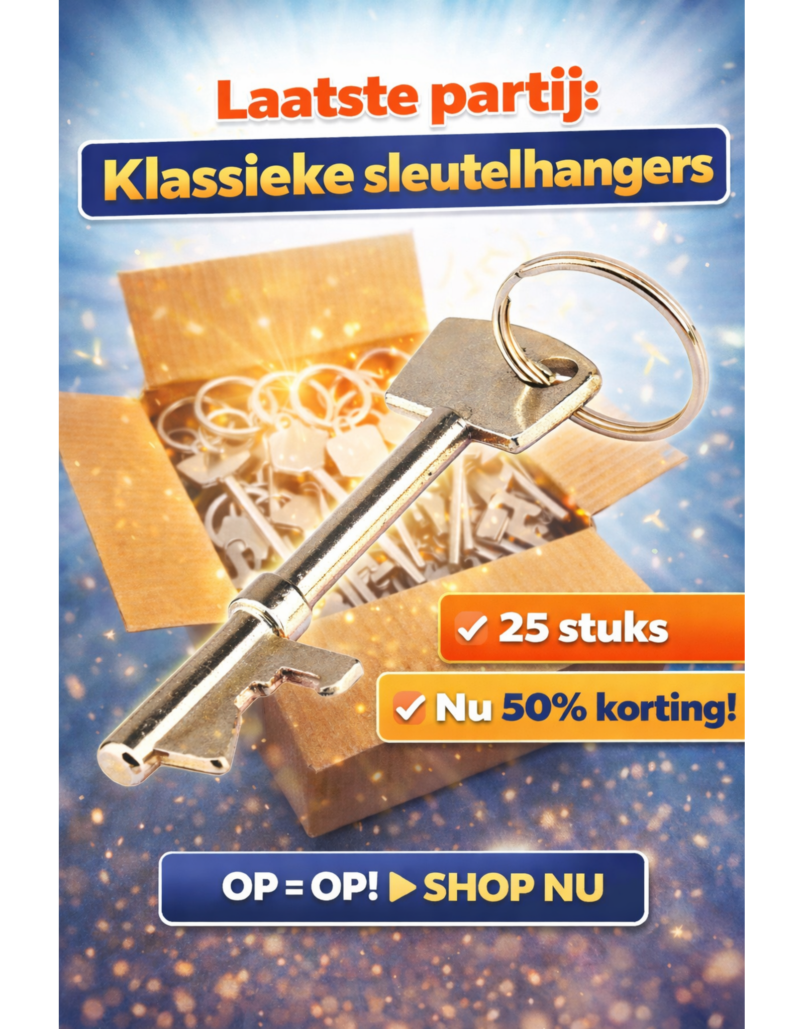 25 Sleutelhangers met flesopener – Praktisch & Leuk Cadeau