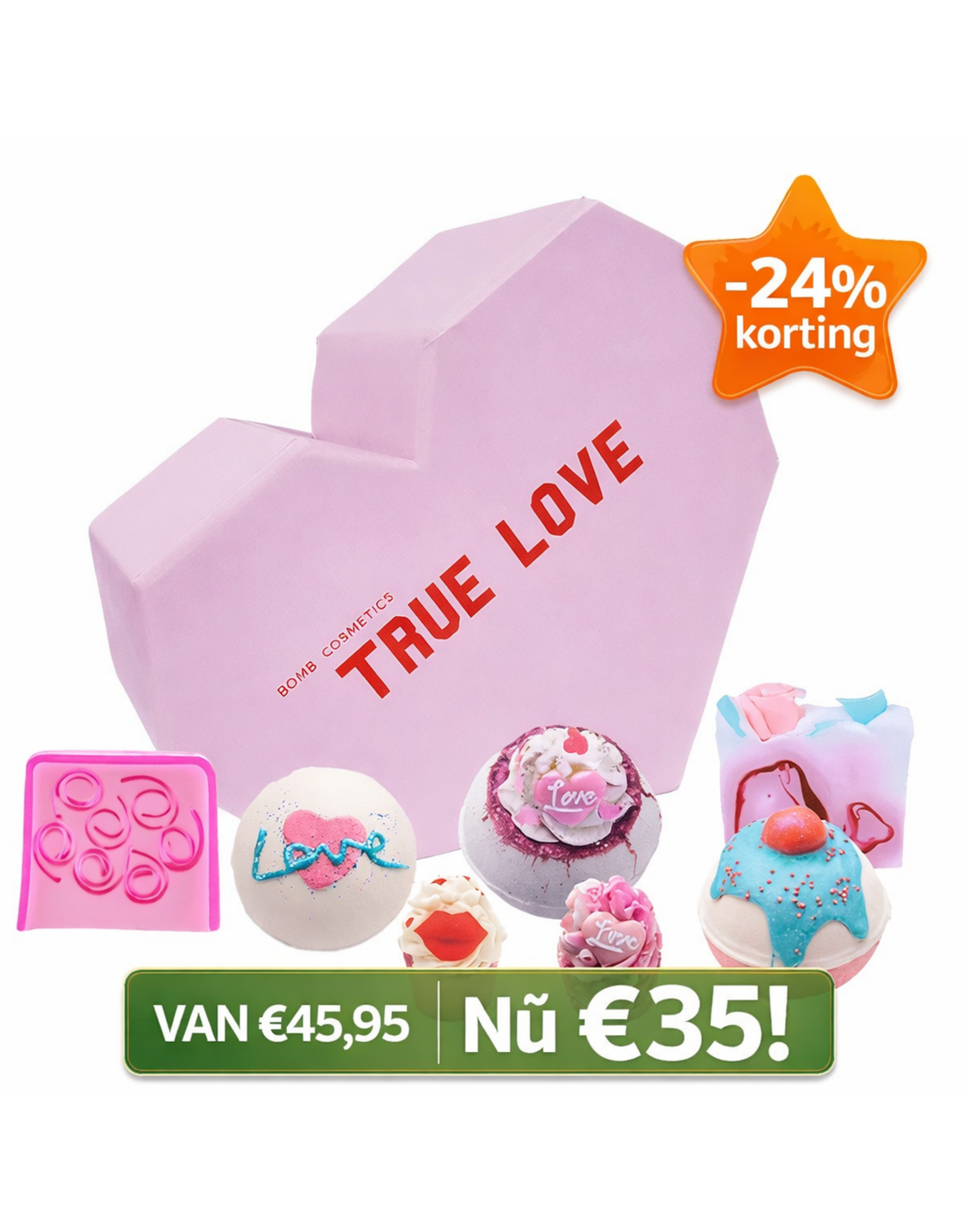 Bomb Cosmetics True Love Giftset - For the one I Love