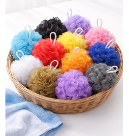 Mesh Spons Assorti – Kleurrijke Massagespons