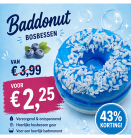 Bad Donut Bosbessen
