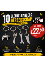 10 Sleutelhangers gereedschap – voor de echte vakman