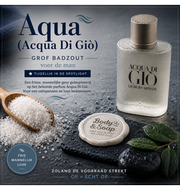 Body & Soap Badzout Aqua (Grof)