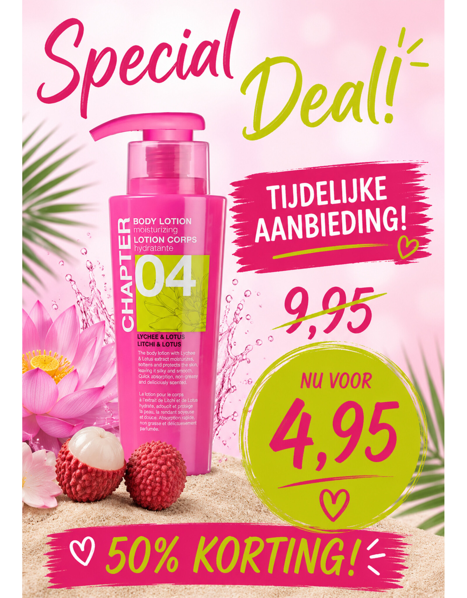 Chapter 04 Body Lotion - Lychee Lotus