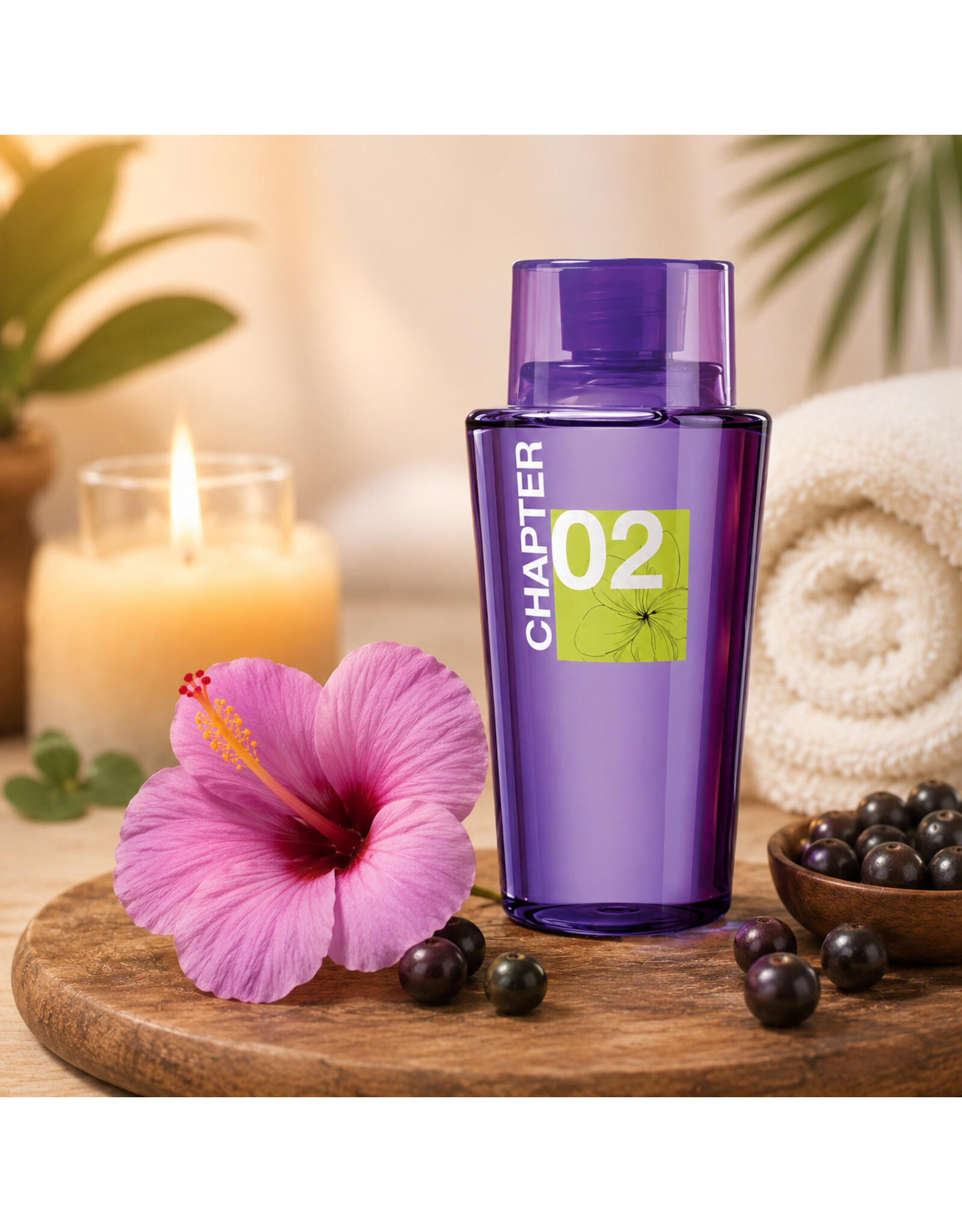 Chapter 02 Massage Oil Açaí & Hibiscus
