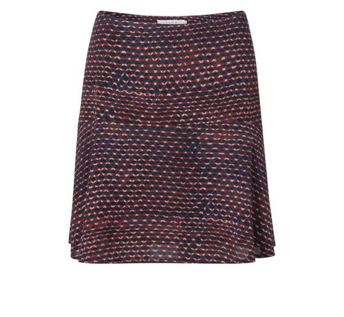 YAYA Flowy Skirt with allover fantasy print