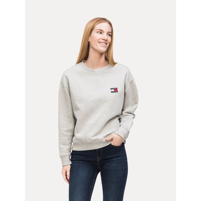 tommy jeans relaxed fit sweatshirt