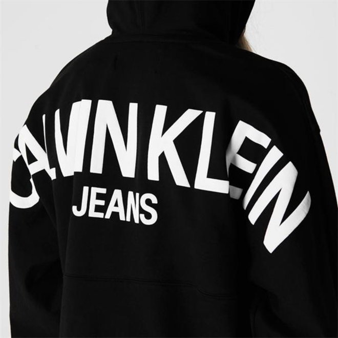 calvin klein hoodie back print