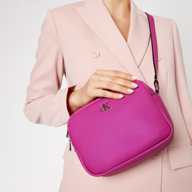 calvin klein double zip crossbody