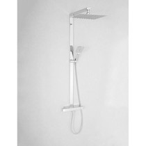 Showerpipe incl regendouche 30 cm, handdouche en slang