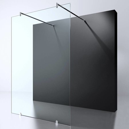 Best Design BD "ERICO" vrijstaande wand 120x200cm NANO glas 8mm