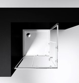 Best Design BD "Project" Douche Hoekinstap 80x80x190cm glas 5mm