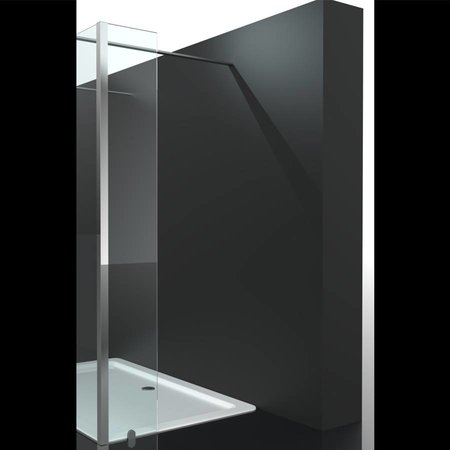 Best Design BD "ERICO" zijwand 30x200cm NANO glas 8mm