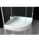 Best Design BD "ERICO" 1/4 rond cabine m.2 deuren 100x100x192cm NANO glas 8mm