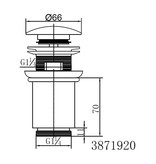 Best Design Clic-Waste "HOOG" 5/4"