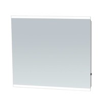 Spiegel Twinlight | 80x70 cm | rechthoek | aluminium | met LED verlichting