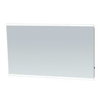 Spiegel Twinlight | 120x70 cm | rechthoek | aluminium | met LED verlichting