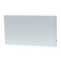 Spiegel Twinlight | 120x70 cm | rechthoek | aluminium | met LED verlichting