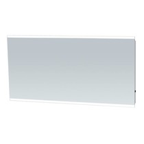 Spiegel Twinlight | 140x70 cm | rechthoek | aluminium | met LED verlichting