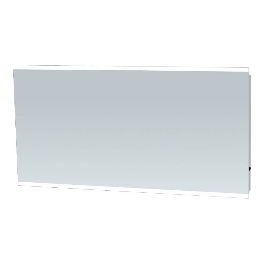 Vooruitgang Alarmerend achterzijde Spiegel Twinlight | 140x70 cm | rechthoek | aluminium | met LED verlichting  | Sanitair Brabant