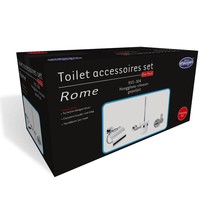 One-Pack Toilet Accessoires Set "Rome"