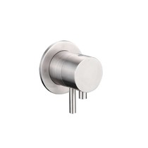 RVS-304 Centraal therm.inbouwkraan 1/2"1 knops "Ore"