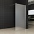 Samano Wiesbaden inloopdouche+muurprofiel 1200x2000 10mm NANO geheel matglas