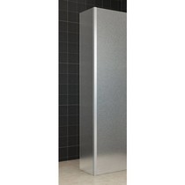 Wiesbaden zijwand+hoekprof. 350x2000 10mm NANO voll.matglas