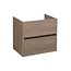 Samano Nexxt Onderkast Badkamermeubel | legno viola | 60 cm | greeploos | 2 lades | softclose