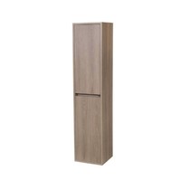 Nexxt Hoge Kast Badkamermeubel | legno viola | 160 cm | greeploos | 2 deuren