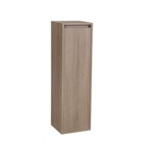 Nexxt Hoge Kast Badkamermeubel | legno viola | 120 cm | rechtsdraaiend | greeploos | 2 deuren