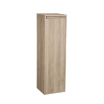 Nexxt Hoge Kast Badkamermeubel | legno calore | 120 cm | linksdraaiend | greeploos | 2 deuren