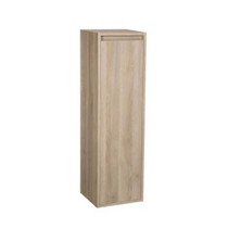 Nexxt Hoge Kast Badkamermeubel | legno calore | 120 cm | rechtsdraaiend | greeploos | 2 deuren