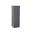 Samano New Future Kast Badkamermeubel | grijs | 120 cm | linksdraaiend | greeploos | 1 deur