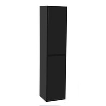 New Future Kast Badkamermeubel | zwart | 160 cm | greeploos | 2 deuren
